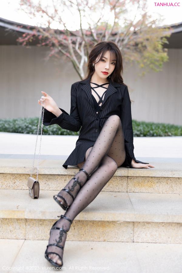 陈芝 芝芝Booty [XiuRen]高清写真图 2023.01.30 No.6191 徐莉芝Booty 黑丝美腿第9张图片